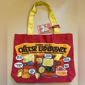 Trader Joe's Cheese Experience Tote Bag